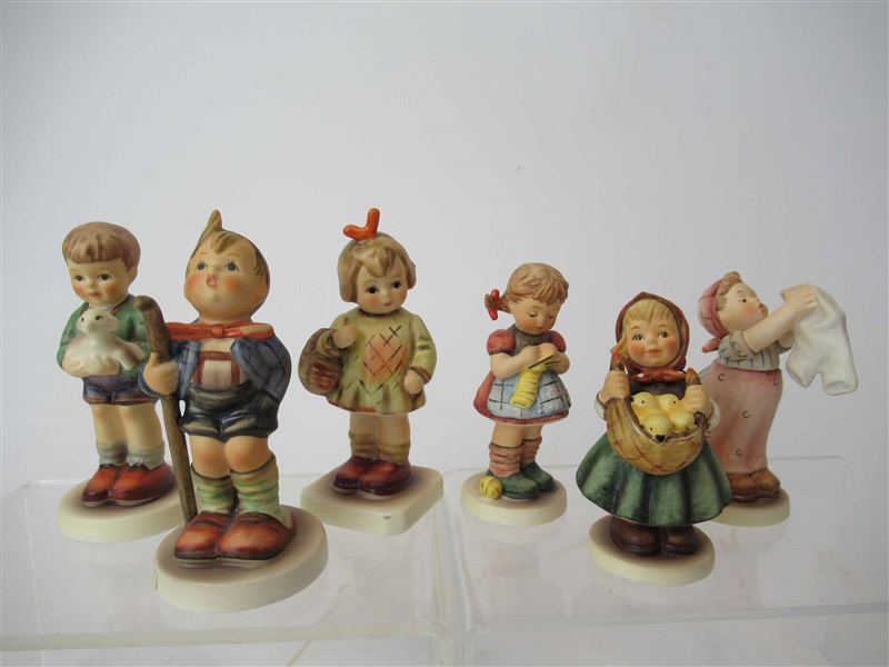 Six M. J. Hummel Goebel Figurines