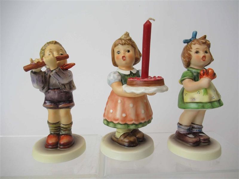 Three M. J. Hummel Goebel Figurines