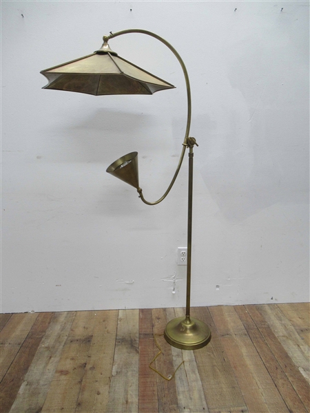Dutruc Rosset Bronze Finish Floor Lamp