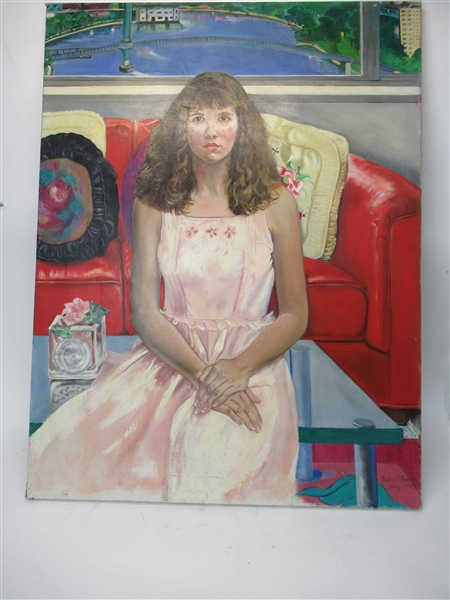 Greta Thyssen Guenther Oil Painting