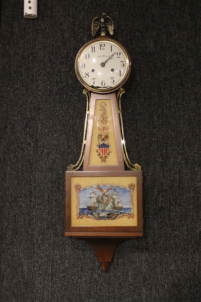 Seth Thomas Banjo Wall Clock