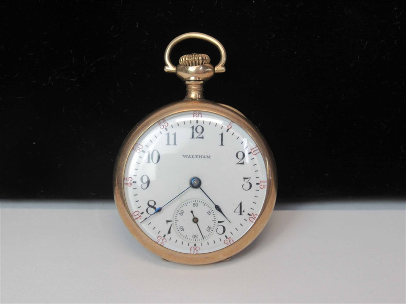 Waltham Gold Plated Pocket watch