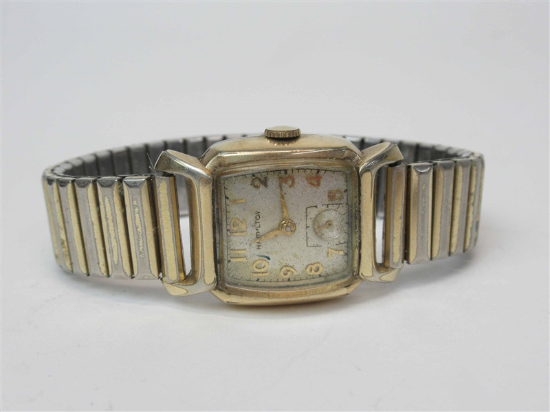 Vintage Hamilton 10K Gold Filled Wrist Watch