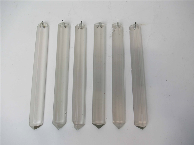 Group of Colorless Glass Prisms