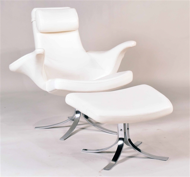 Berg & Eriksson Seagull Chair and Ottoman