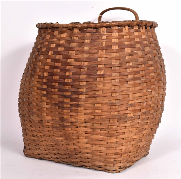 Northeastern Indian One Handled Basket