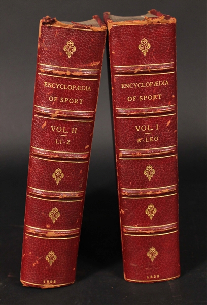 Two Volumes of "The Encyclopedia of Sport"