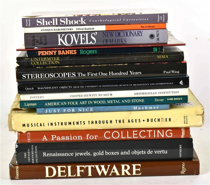 Fifteen Books on Collectibles