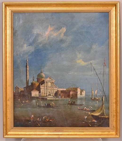 Oil on Canvas, View of San Giorgio Maggiore
