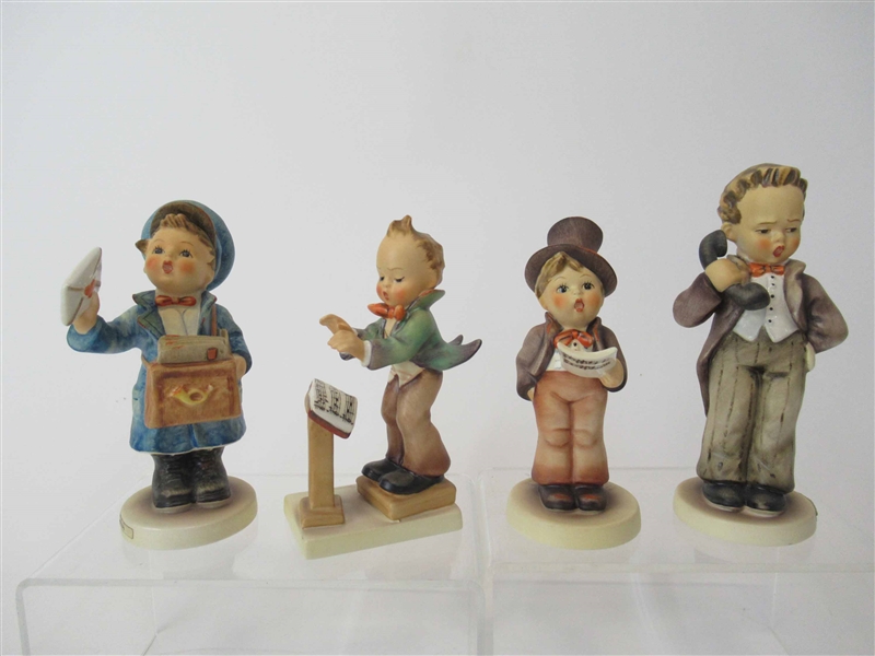 Four M.J. Hummel Goebel Figurines