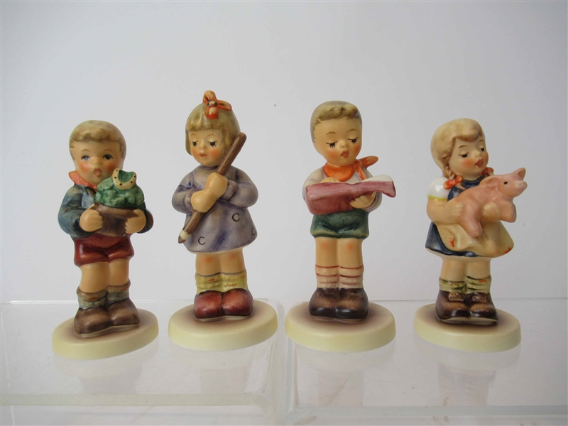 Four M.J. Hummel Goebel Figurines 