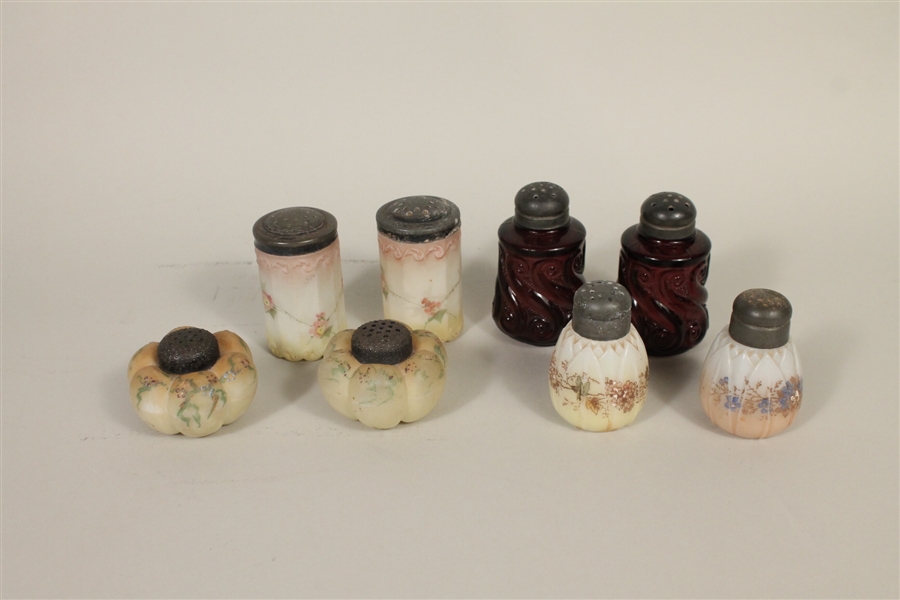 Group of Assorted Salt and Pepper Shakers