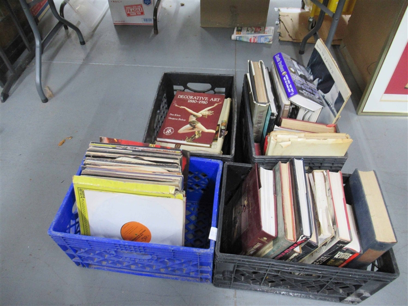 Group of Assorted Books and Records