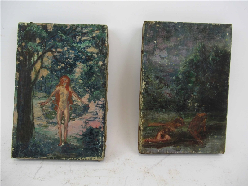 Two Oil on Canvas of Female Nudes