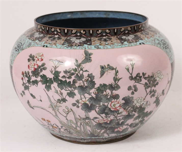 Chinese Cloisonne Planter 