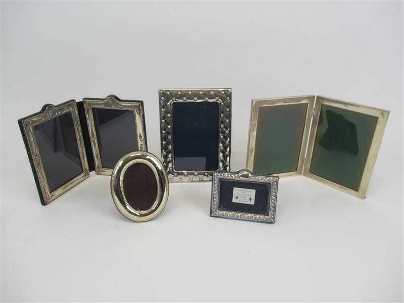 Group of Assorted Sterling Silver Picture Frames