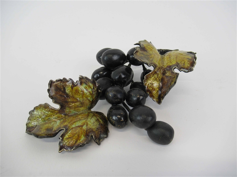 Sterling Silver Grapes