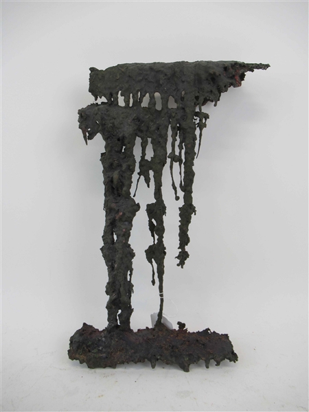 Modern Contemporary Patinated Metal Sculpture