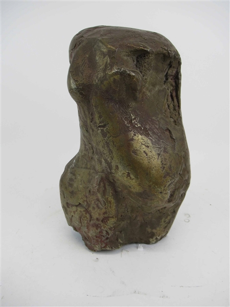 Modern Bronze Sculpture of Torso