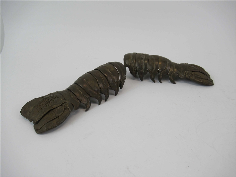 Pair of Brass Lobster Tails