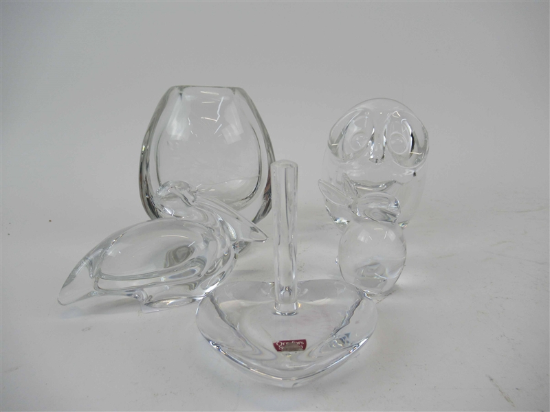 Baccarat Colorless Glass Pelican
