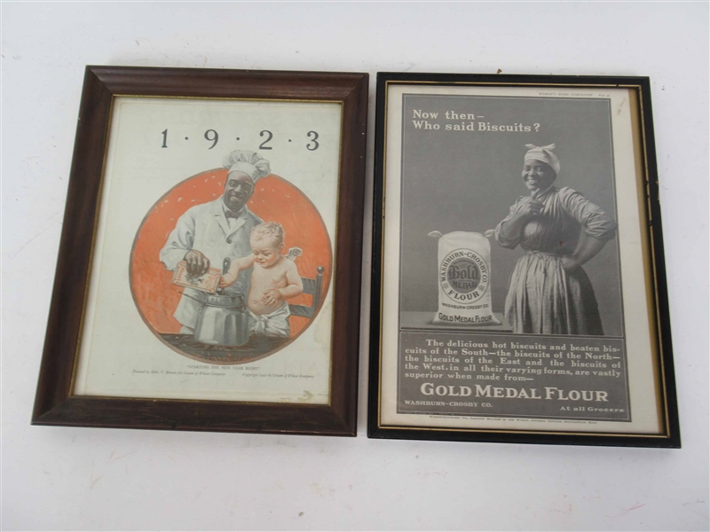 Gold Medal Flower & Cream of Wheat Advertisements
