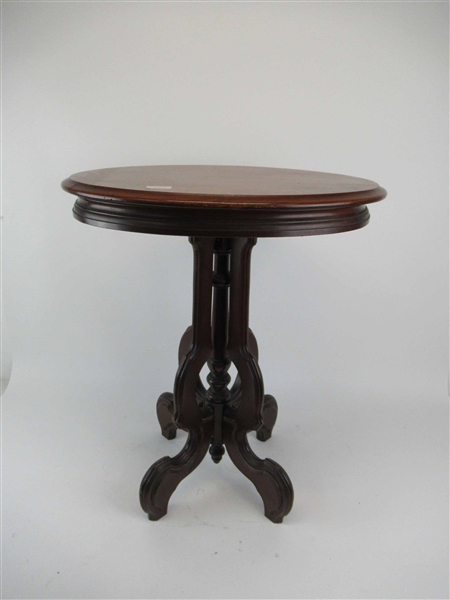 Antique Victorian Oval Occasional Table