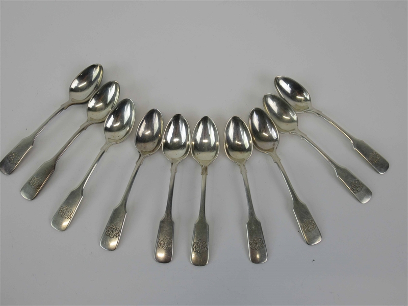 Set of Sterling Silver Demi-Tasse Spoons