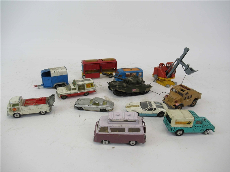 Group of Assorted Corgi Toy Cars 
