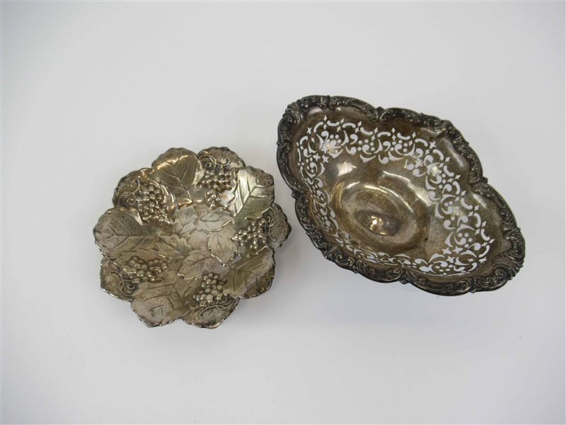 Two Small Sterling Silver Dishes