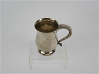 English Silver Handled Mug