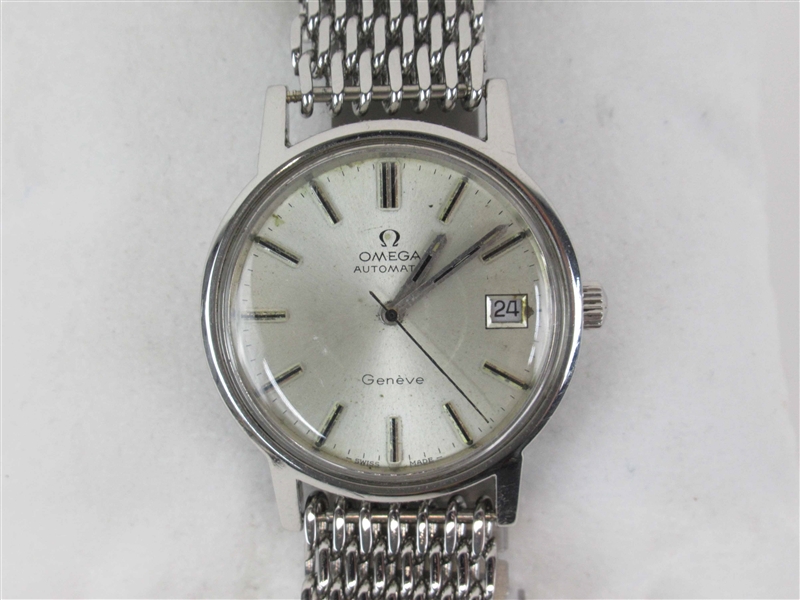 Vintage 1970s Omega Geneve Automatic Mens Watch