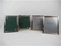 Pair of Sterling Silver Italian Picture Frames