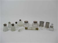 English Silver Mounted Perfume Bottle
