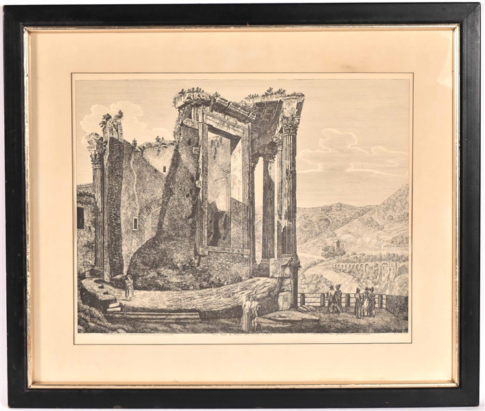 Print, Altra Veduta del Tempio, Piransesi