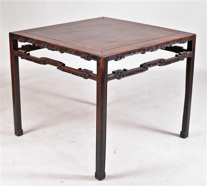 Chinese Carved Hardwood Table