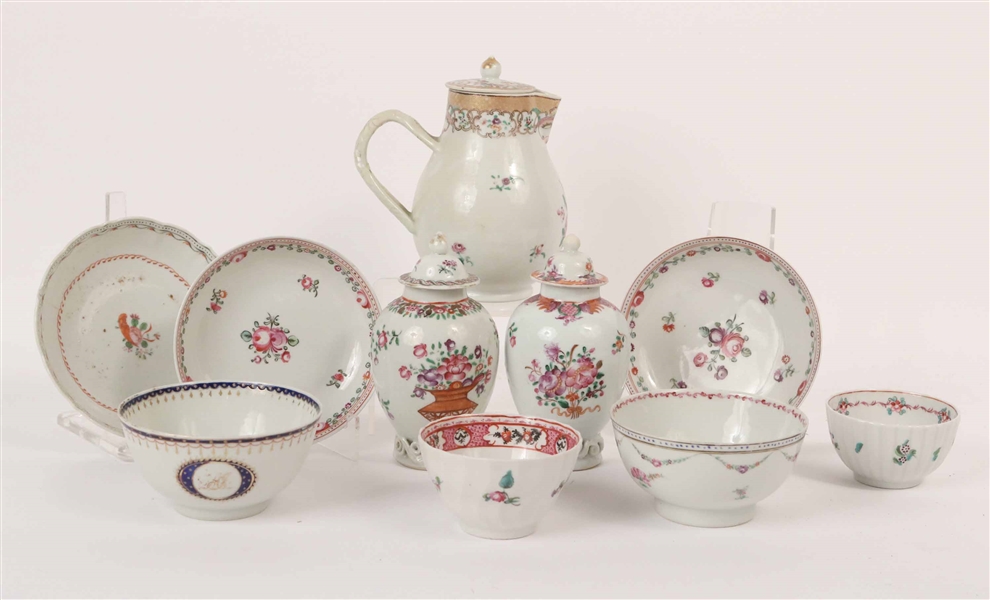 Chinese Export Famille Rose Porcelain 