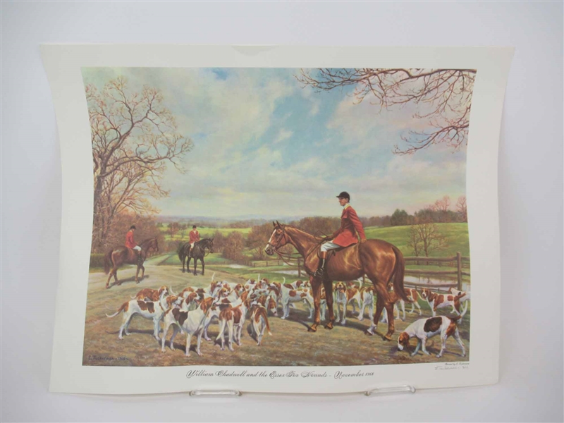 William Chadwell and Essex Fox Hounds Print