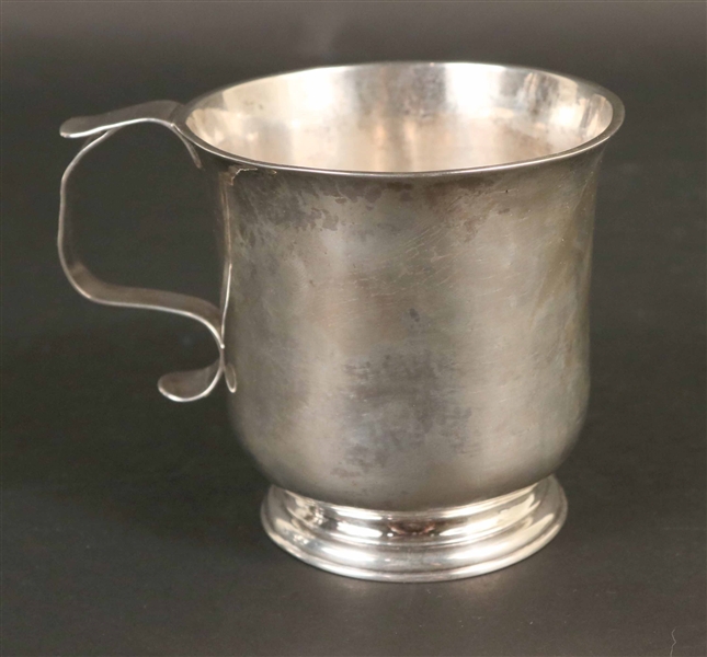 American Silver Mug Samuel Fisher