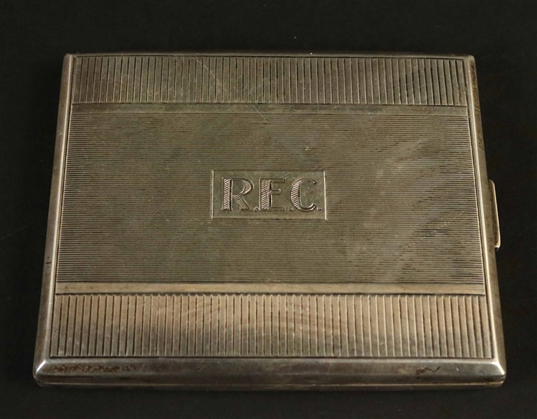 Antique Silverplated Cigarette Case