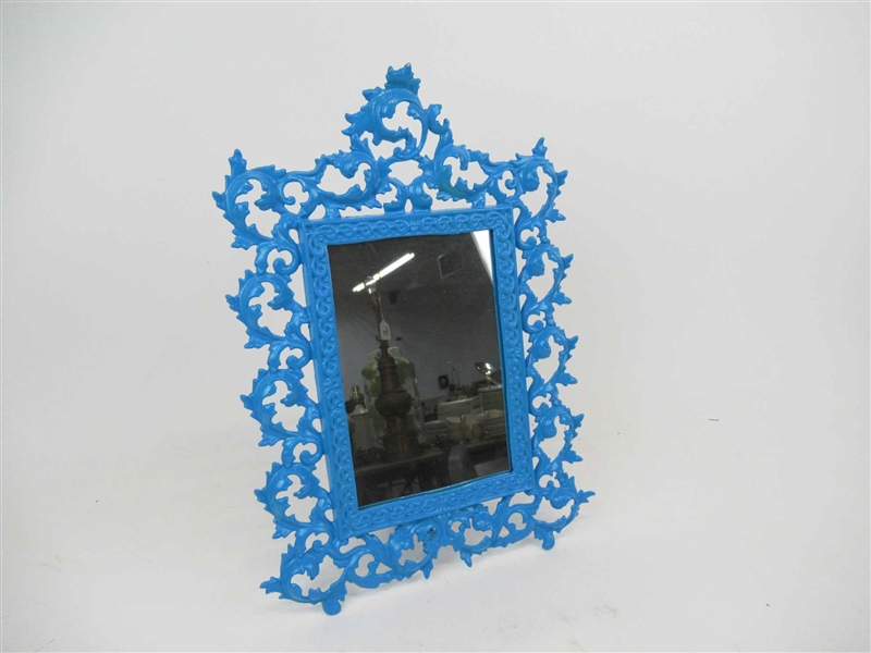 French Style Foliate Decorated Vanity Mirror
