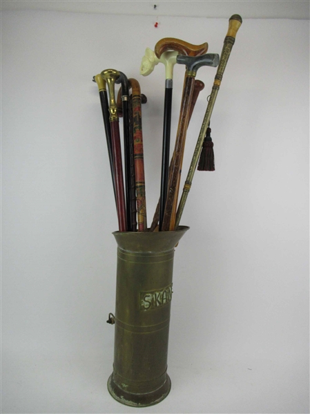 Group of Assorted Vintage Walking Canes