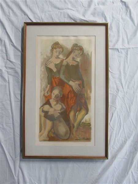 Moses Soyer Print of Dancers