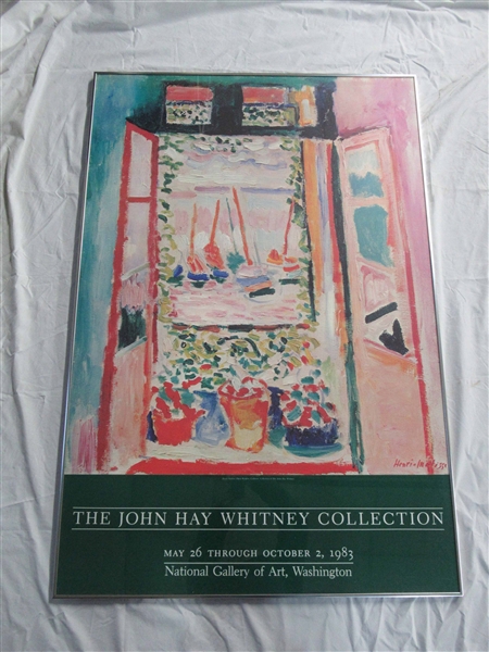 The John Hay Whitney Museum Exhibition Poster 