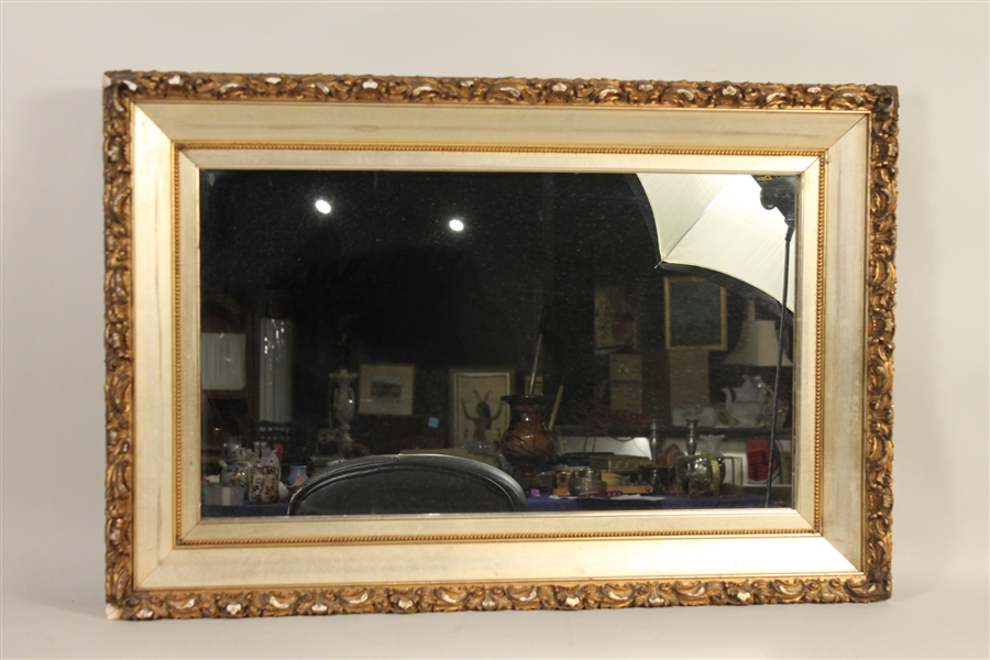 Gilt Gesso Hanging Wall Mirror