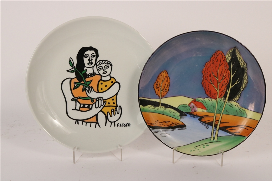 F. Leger Mother and Child Museum Plate 
