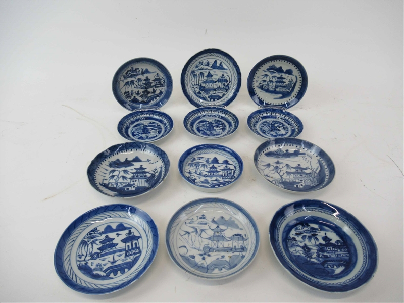 Group of Assorted Canton Plates