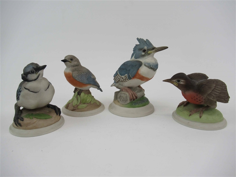 Boehm Porcelain Group of Assorted Birds