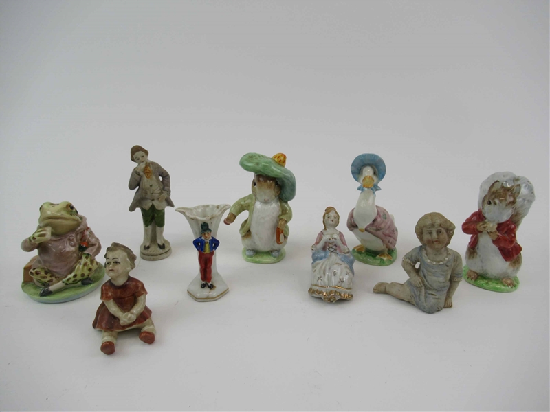 Four Assorted Beatrix Potter Figurines 