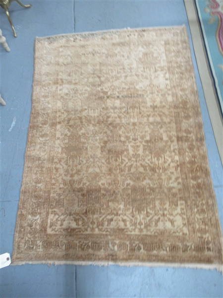 Persian Style Gold Toned Carpet